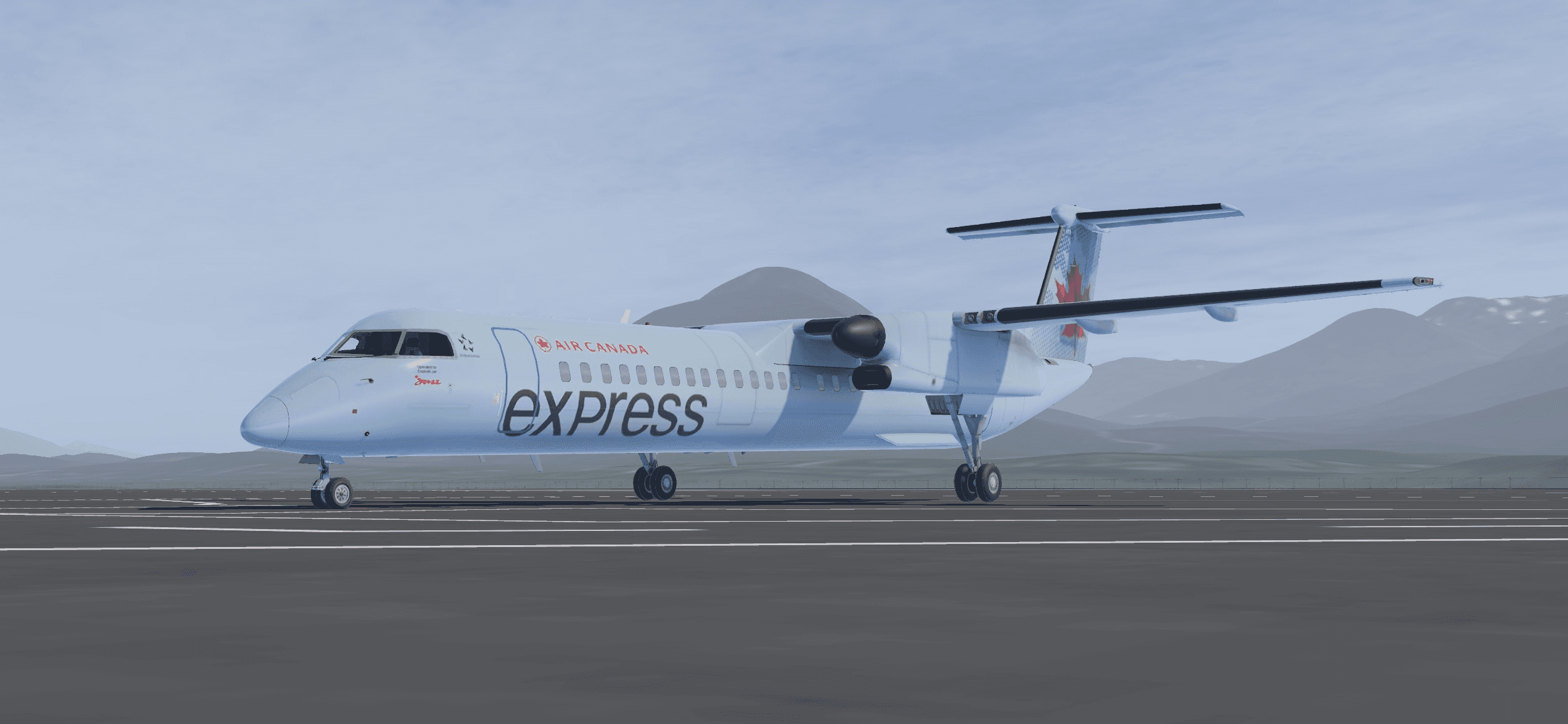 Air Canada Express Dash-8