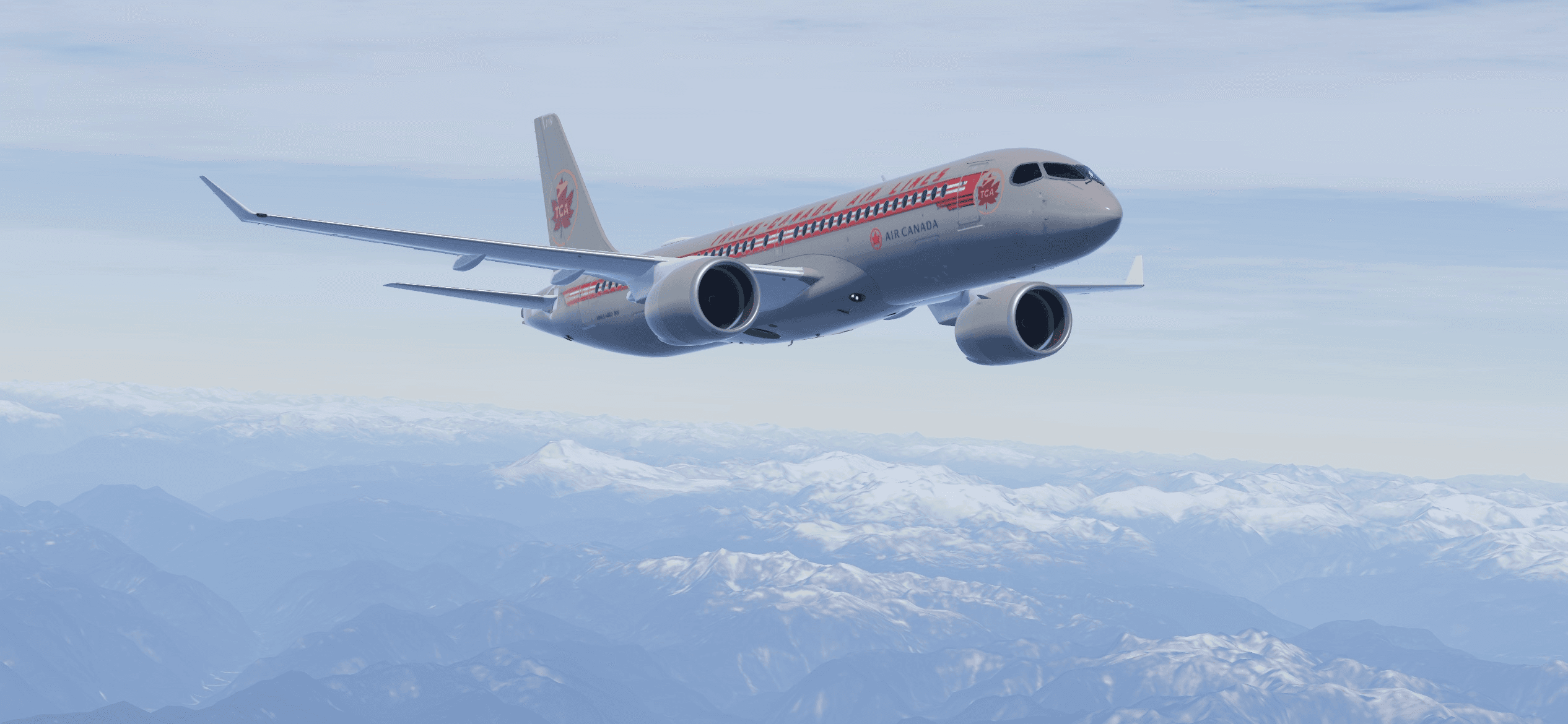 Air Canada Virtual aircraft